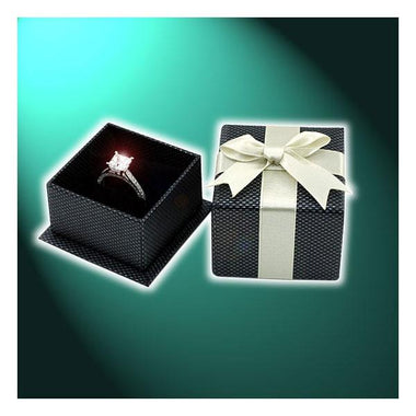 Solitaire Engagement Sterling 925 Silver Ring 1 Carat Princess Simulated Diamond-Bijoux Pour Elle