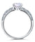 Vintage Style 1 Carat Simulated Diamond 925 Sterling Silver Bridal Wedding Engagement Ring Jewelry-Bijoux Pour Elle