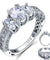Vintage Style 2 Carat Simulated Diamond 925 Sterling Silver Wedding Engagement Ring-Bijoux Pour Elle