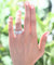 Vintage Style 2 Carat Simulated Diamond 925 Sterling Silver Wedding Engagement Ring-Bijoux Pour Elle
