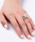 Vintage Style 2 Carat Simulated Diamond Sterling 925 Silver 2-Pc Bridal Wedding Engagement Ring Set-Bijoux Pour Elle