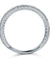 Vintage Style Art Deco Simulated Diamond Sterling 925 Silver Band Wedding Eternity Ring-Bijoux Pour Elle