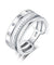 Wedding Band Anniversary Solid 925 Sterling Silver Ring Jewelry-Bijoux Pour Elle